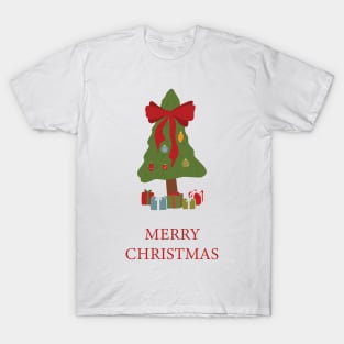 "Merry Christmas" Christmas Card T-Shirt